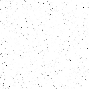 Random small specks vector seamless pattern. Trendy grunge design with dots. Grainy surface distress vector texture. Spray paint on white background. Hand drawn dotted texture. Random speckle dots