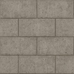 Fototapeta premium Gray Concrete Block Wall Texture Background