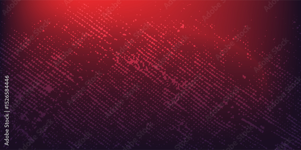 Poster red black wave background with mesh gradient effect. vector illustration