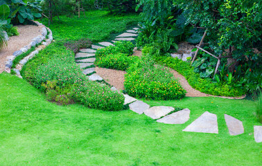 path in the garden