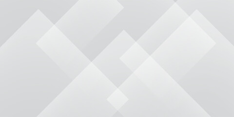Obraz premium Abstract white background. Minimal geometric white light background abstract design. Suit for booklet, brochure, banner, poster, website, flyer, cover, corporate, backdrop. Vector illustration