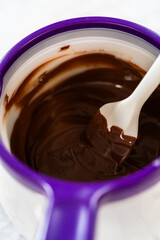 Rich Chocolate Royal Icing for Decorating
