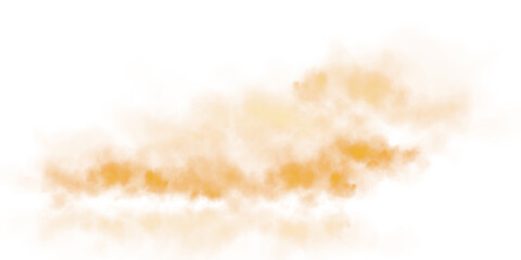 Incredible and Beautiful Orange Smoke Background. A Stunning Magical Vapor and Fog Effect That Captivates You