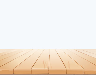 Abstract wood platform with subtle highlights and ample copy space, clean and contemporary look.