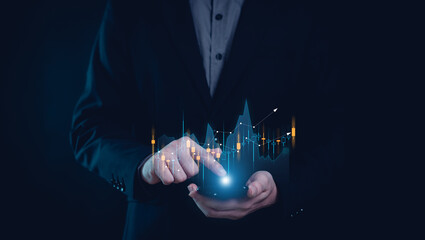  Stock Market Investments Funds and Digital Assets. analyzing forex trading graph financial...