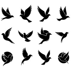 A beautiful, high quality editable design featuring a solitary, contemplative bird