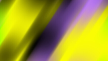 Blurred abstract background featuring yellow, green and purple hues. Great for artistic projects,...