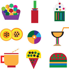 Drink Food Icon New Photo Eps File 
