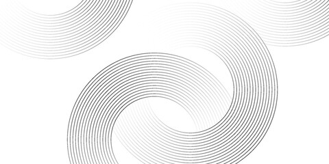 White geometric abstract background overlapping layers on bright space with line effect decoration.