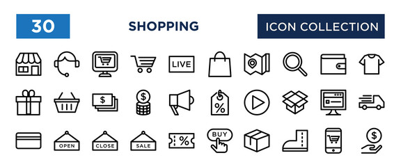 Shopping Icons