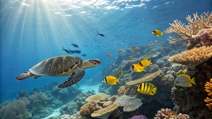 green sea turtle