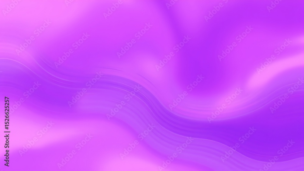 Poster abstract purple background with soft waves and blurred gradient for creative design