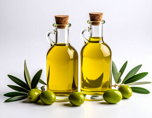 Organic Extra Virgin Olive Oil in Glass Bottle – Natural Healthy Mediterranean Cooking Oil