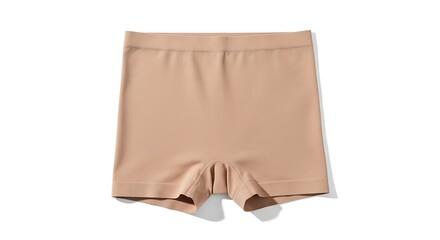 Beige seamless shorts
