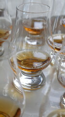 Glass of whisky for pairing