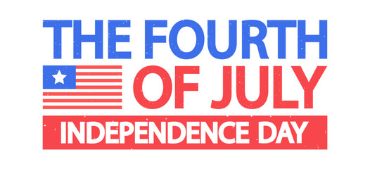 Independence day festive grunge badge