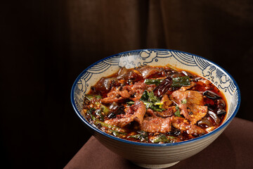 Chinese Cuisine - Spicy and Flavorful Sichuan Dish - Sichuan Boiled Beef