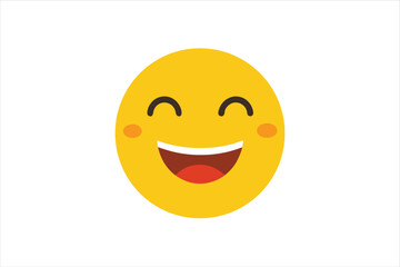 Fun and Playful Emoji Smiley for Online Reactions and UX Design