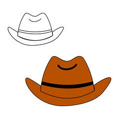 A versatile icon set of various hats in vector style. Perfect for fashion, costume, or avatar designs. Fully editable and scalable for web, apps, games, and educational projects.