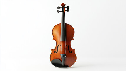 Fototapeta premium violin isolated on white background