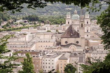 Salzburg's Architectural Marvels Framed by Nature's Beauty