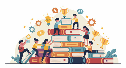 Obraz premium people on the street