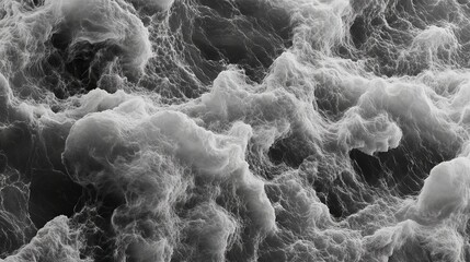 Abstract grey and white cloudscape background texture wallpaper design smoke effect fractal art render