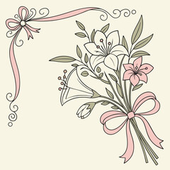 abstract floral background