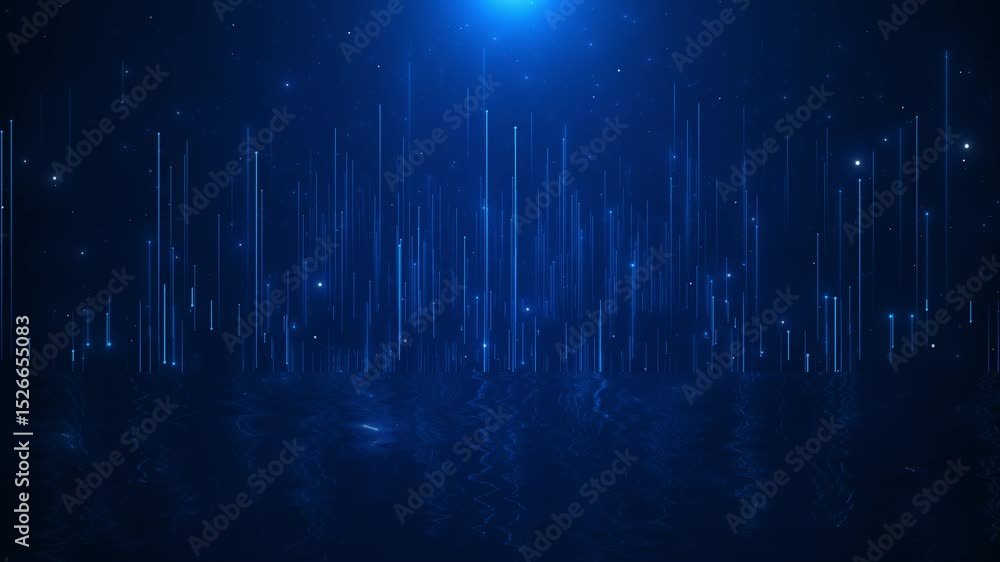 Poster wireframe virtual reality futuristic flight digital line landscape waves, abstract dynamic technolog
