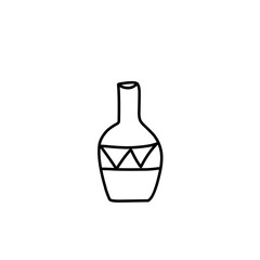doodle vase and pot