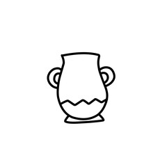 doodle vase and pot