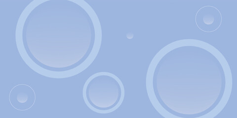 banner background.minimalist style.blue gradations.circle effect mmephis.trendy.shape.vector.cover.eps 10