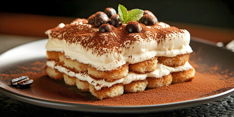 Tiramisu Delight, ai generated.