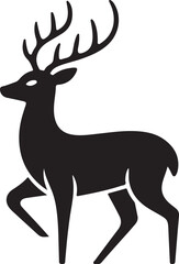 deer silhouette vector