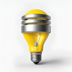Innovative Yellow Light Bulb Design