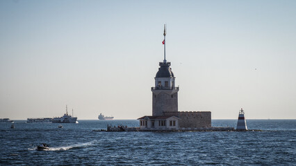 Maiden's Tower in Istanbul, Turkey