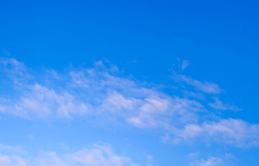 blue sky with clouds