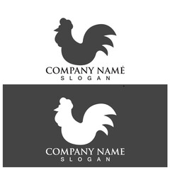 Rooster Logo Template