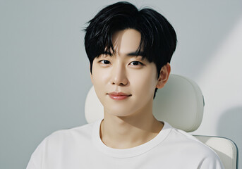 Young man, casual portrait