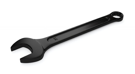 Black adjustable wrench