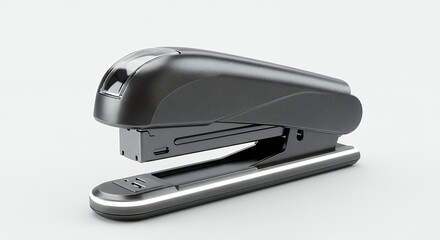 Dark gray stapler office supplies productivity