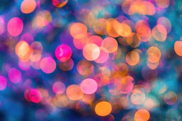 Christmas Tree Soft Focus. Abstract Holiday Decorations in Bright Living Room