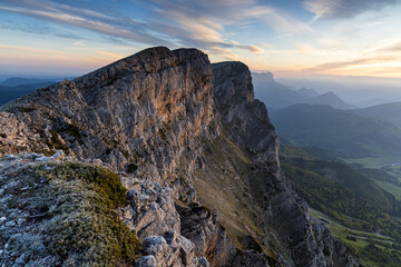 Obraz premium Sommet de Pierre Blanche (Vercors - France - Alpes)