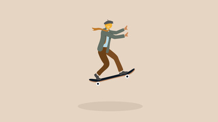 Creative Lightbulb character 