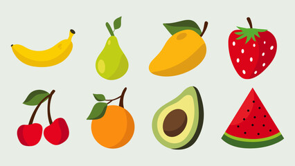 Fruit Illustration Set