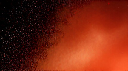 Abstract Red Sparkle: Glowing embers, fiery dust, or cosmic stardust?
