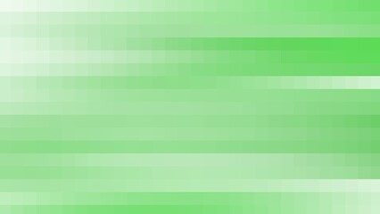 Abstract green pixelate blurred background with horizontal gradient lines and smooth transitions, ideal for minimalist design, texture layers, and modern visual effects