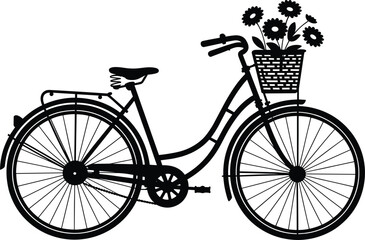 Obraz premium Bicycle EPS Bundle, Bicycle svg, Bike EPS, Bike Clipart, Mountain Bike EPS, Biker Cut Files, Bicycle EPS, cycle EPS