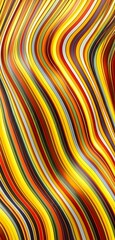 Abstract Colorful Waves: A vibrant symphony of curved lines and dynamic hues.