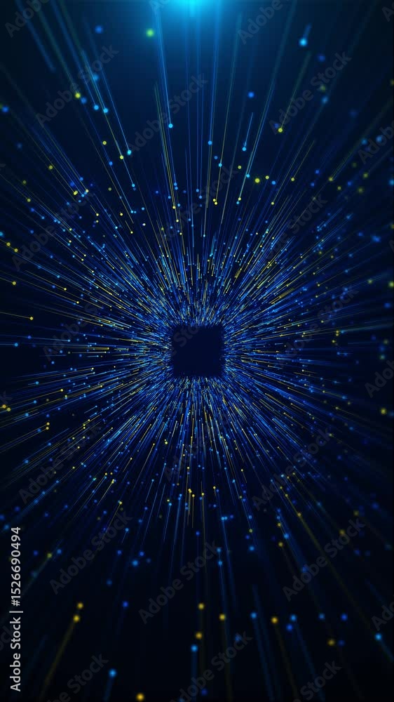 Poster data moving computer circuitry. concept technology, business, machine learning, data, information, c